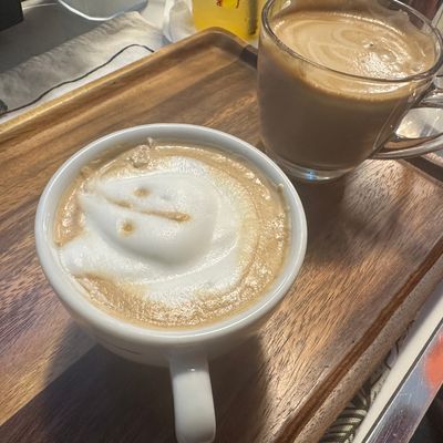 Your coffee is waiting for you at the lunch box 
