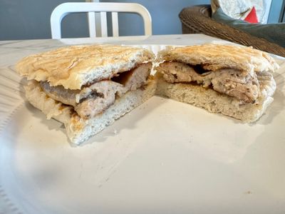Sausage Roll Sandwich