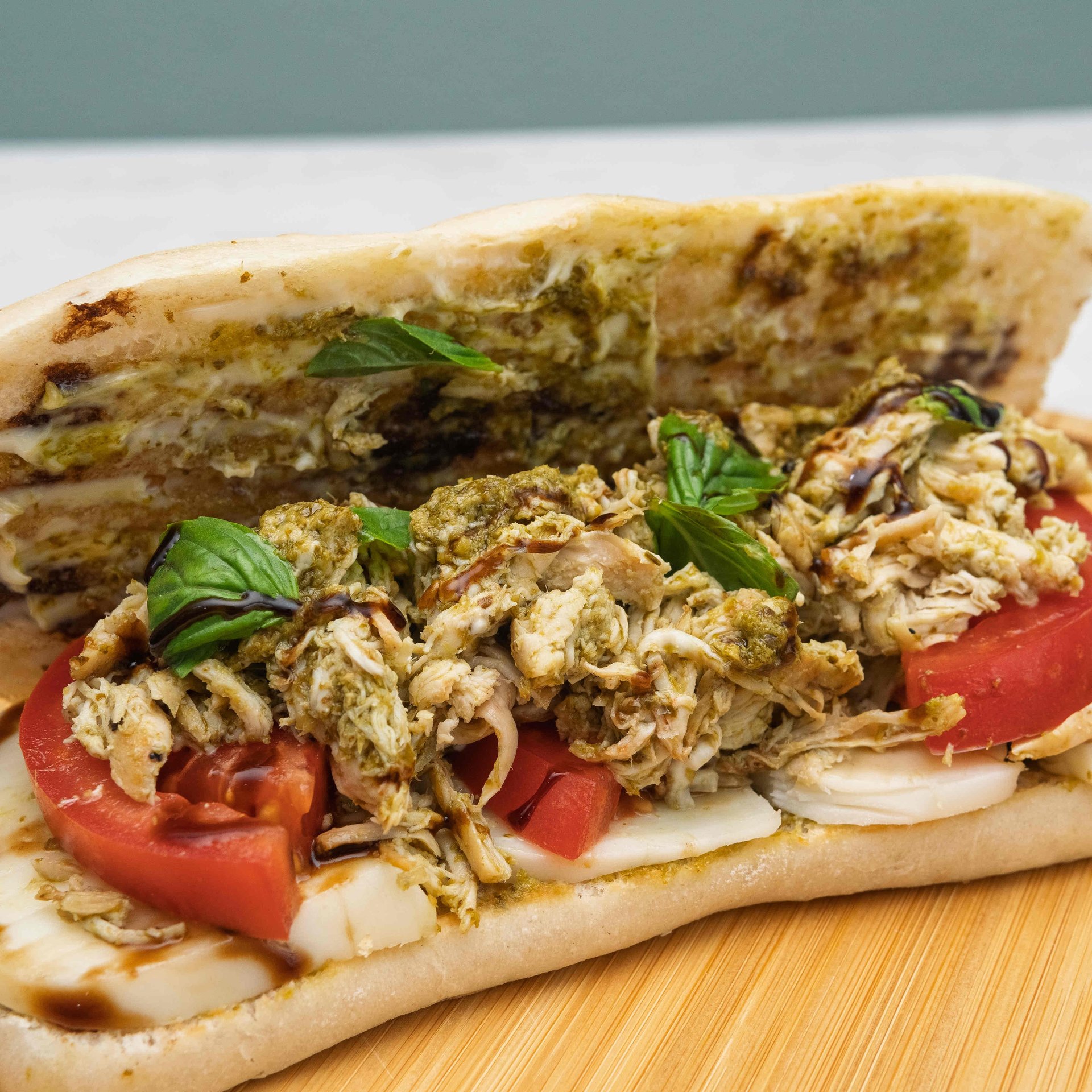 Panini - Chicken Caprese Panini 1