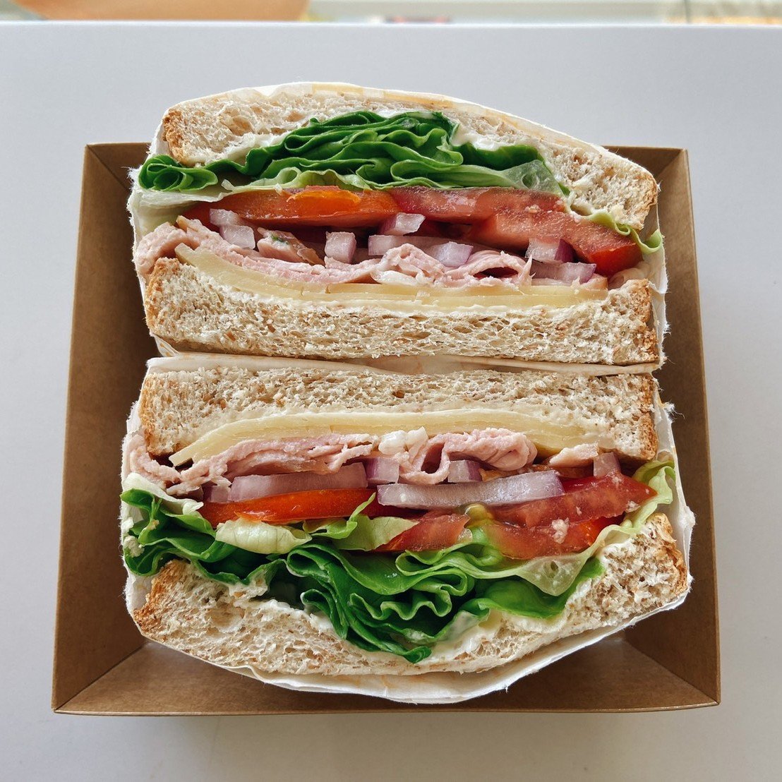 Cold & Fresh Sandwiches - Classic Ham And Cheddar Cheese Sandwich 1