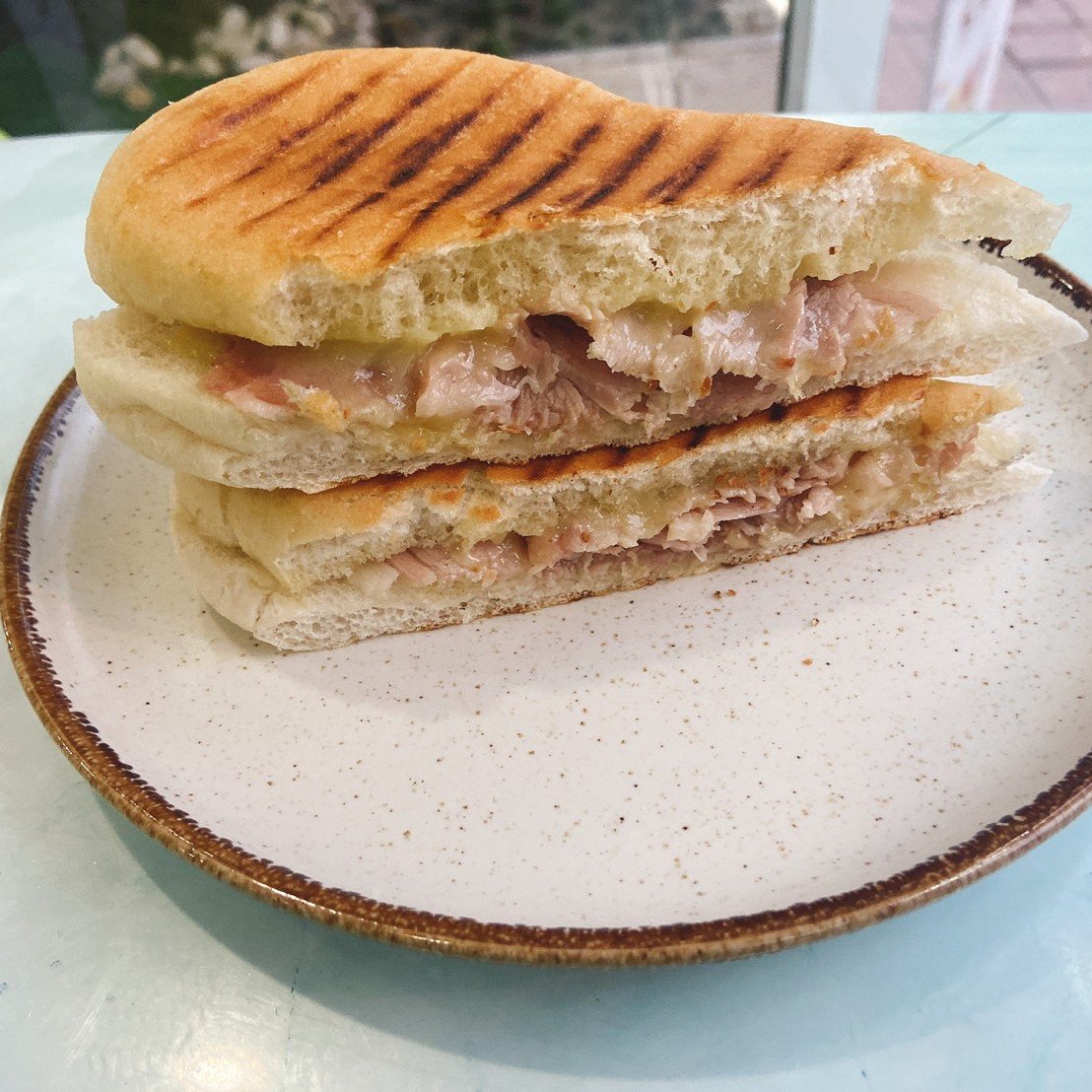 Panini - Double Ham and Cheese Panini 1