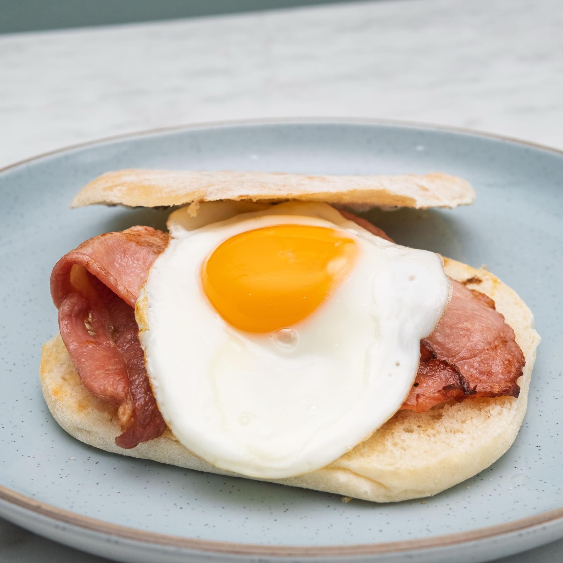 Breakfast Panini - Egg & Bacon 1