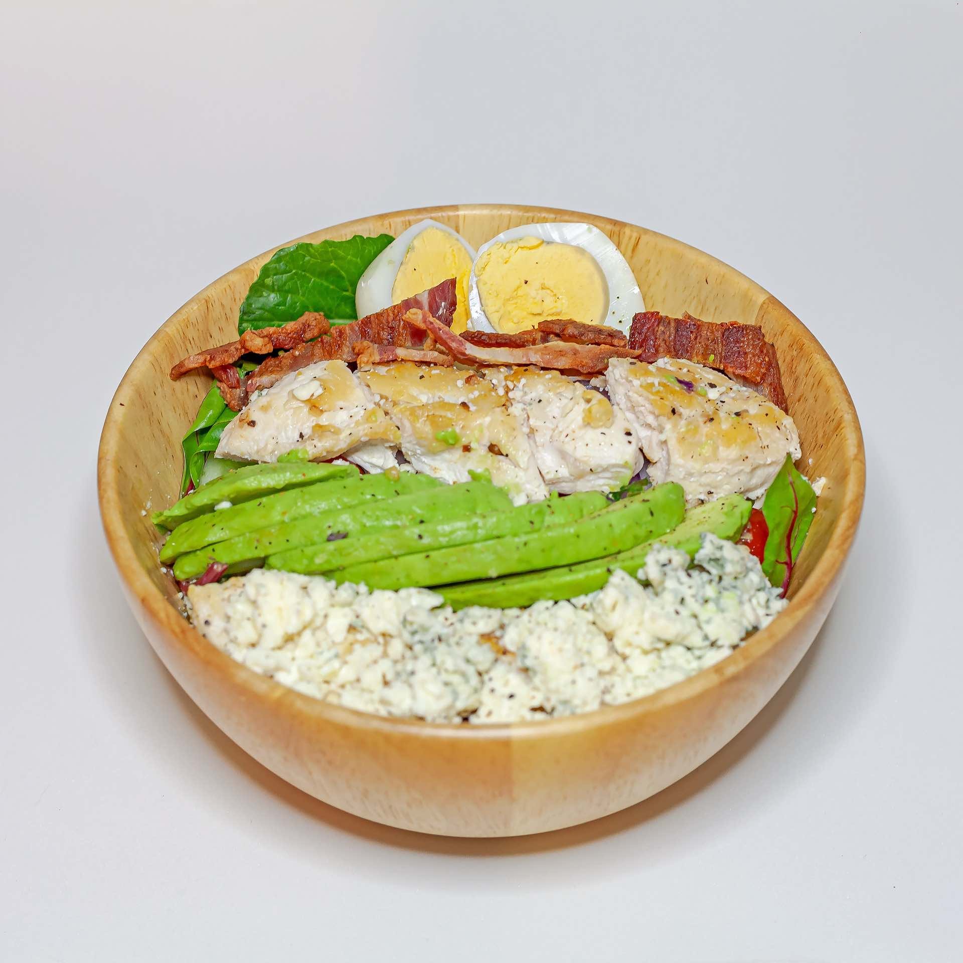 Salads - Keto Chicken Cobb Salad with Blue Cheese 1