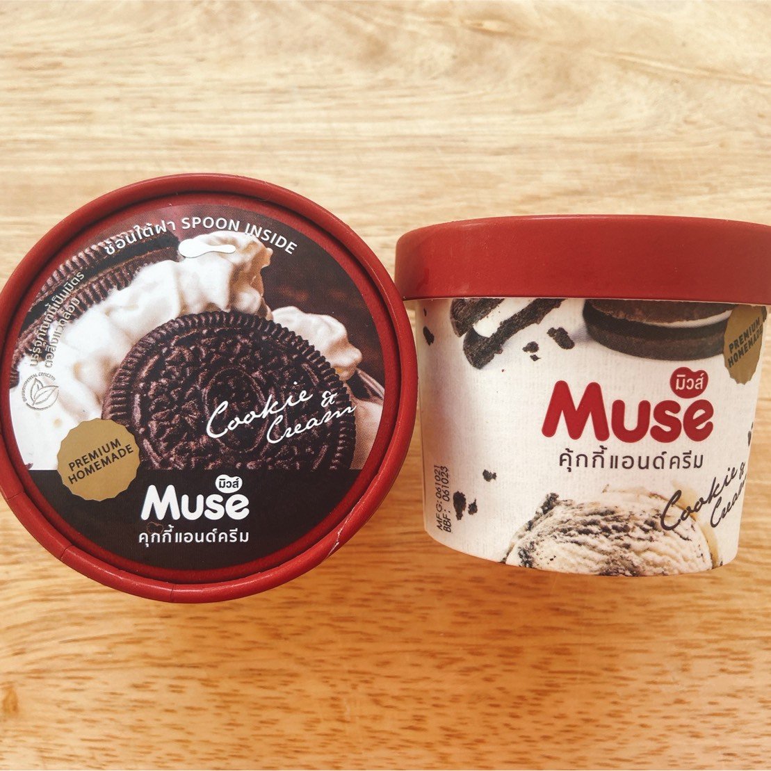 Ice Cream - Musē Cookie & Cream 1