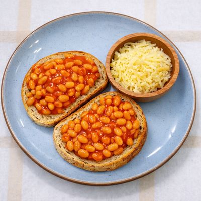 Breakfast Menu - Beans on Toast 1
