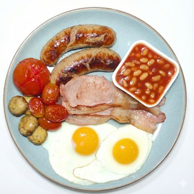 Breakfast Menu - Full English Breakfast 1