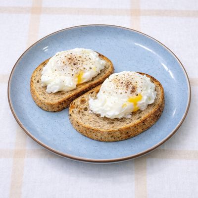 Breakfast Menu - Poached Eggs on Toast 1